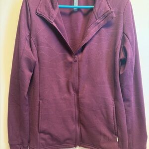 Mondetta Women's Textured‎ Purple Ski Jacket